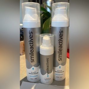 Smileactives power whitening gel sold together. Unopened!
